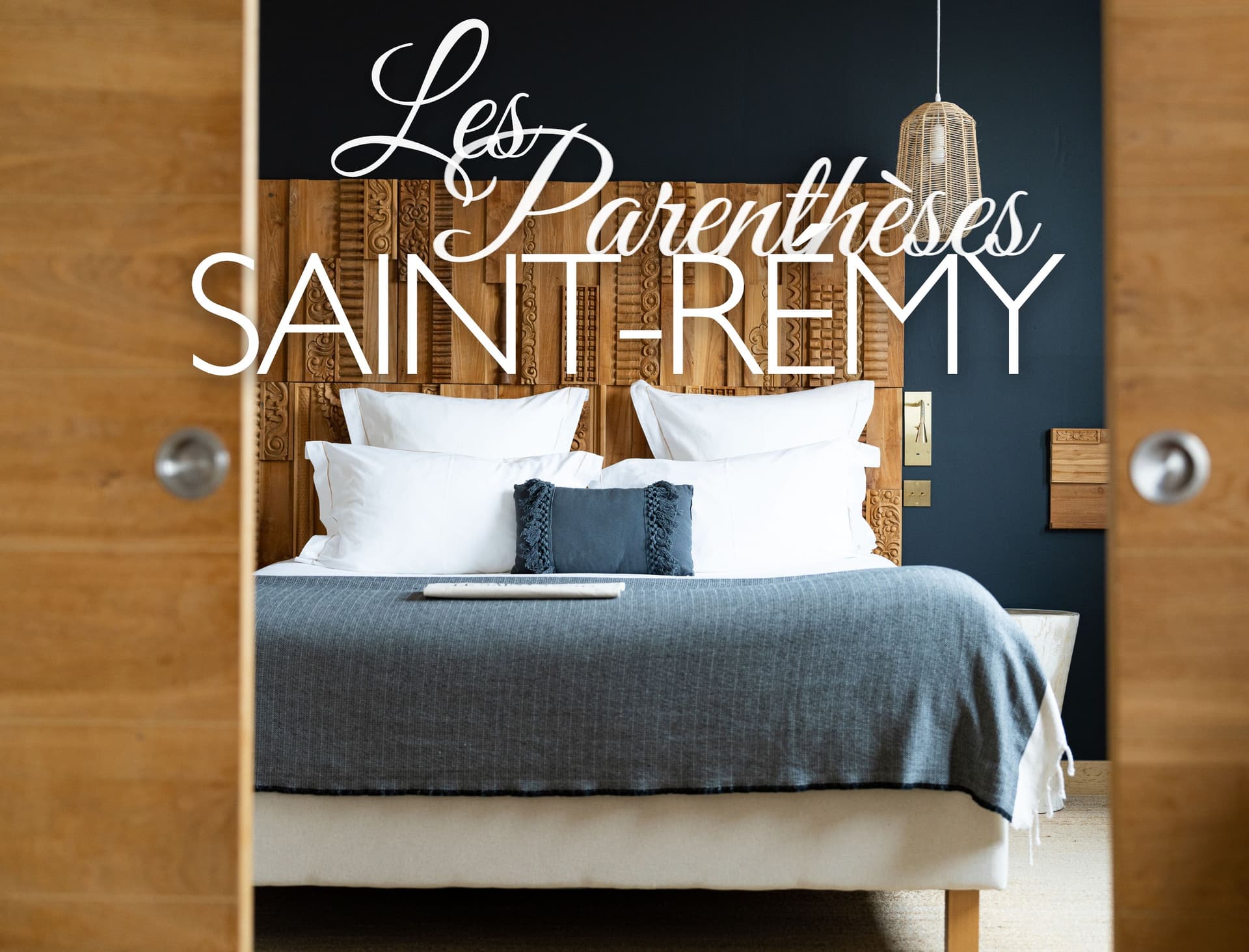 Chambre d'hôtel confortable à Saint-Remy.